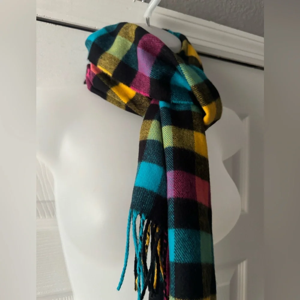 🌷Colorful Checked Pattern Scarf